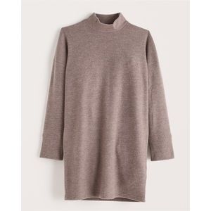 NWT Cozy Knit Mini Dress in Taupe